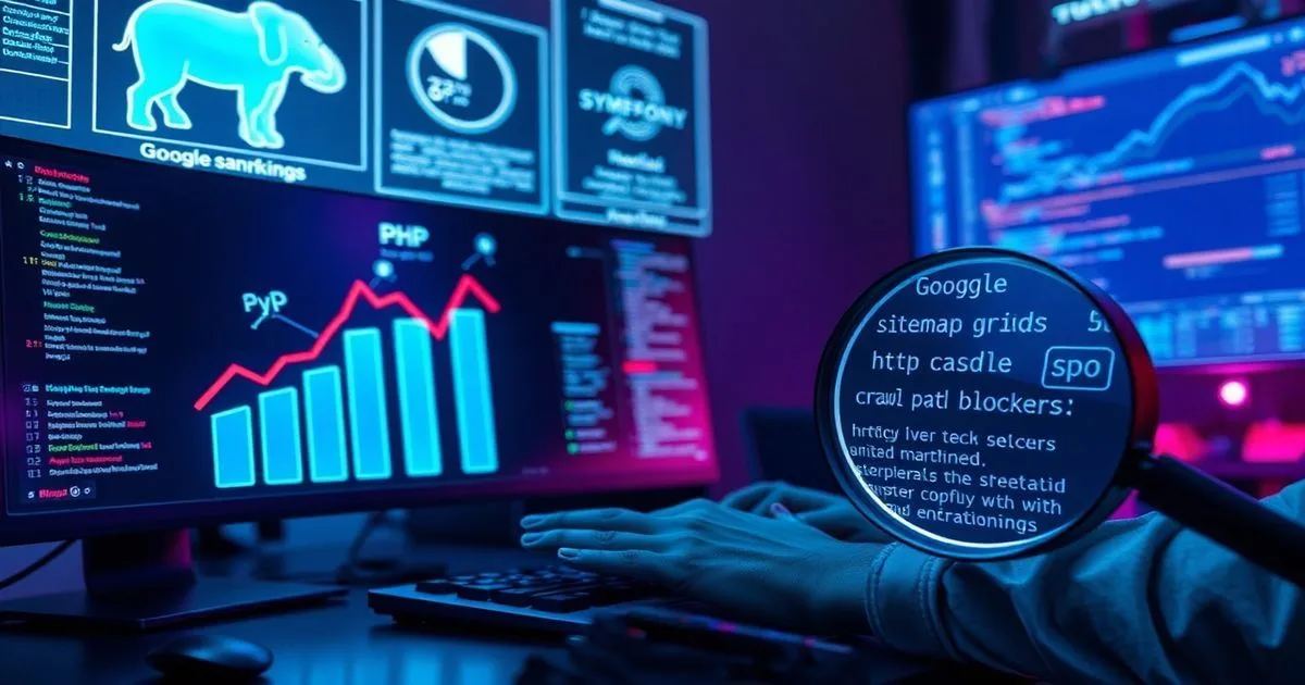 Pourquoi votre site ne remonte pas sur Google : checklist technique pour équipes PHP/Symfony