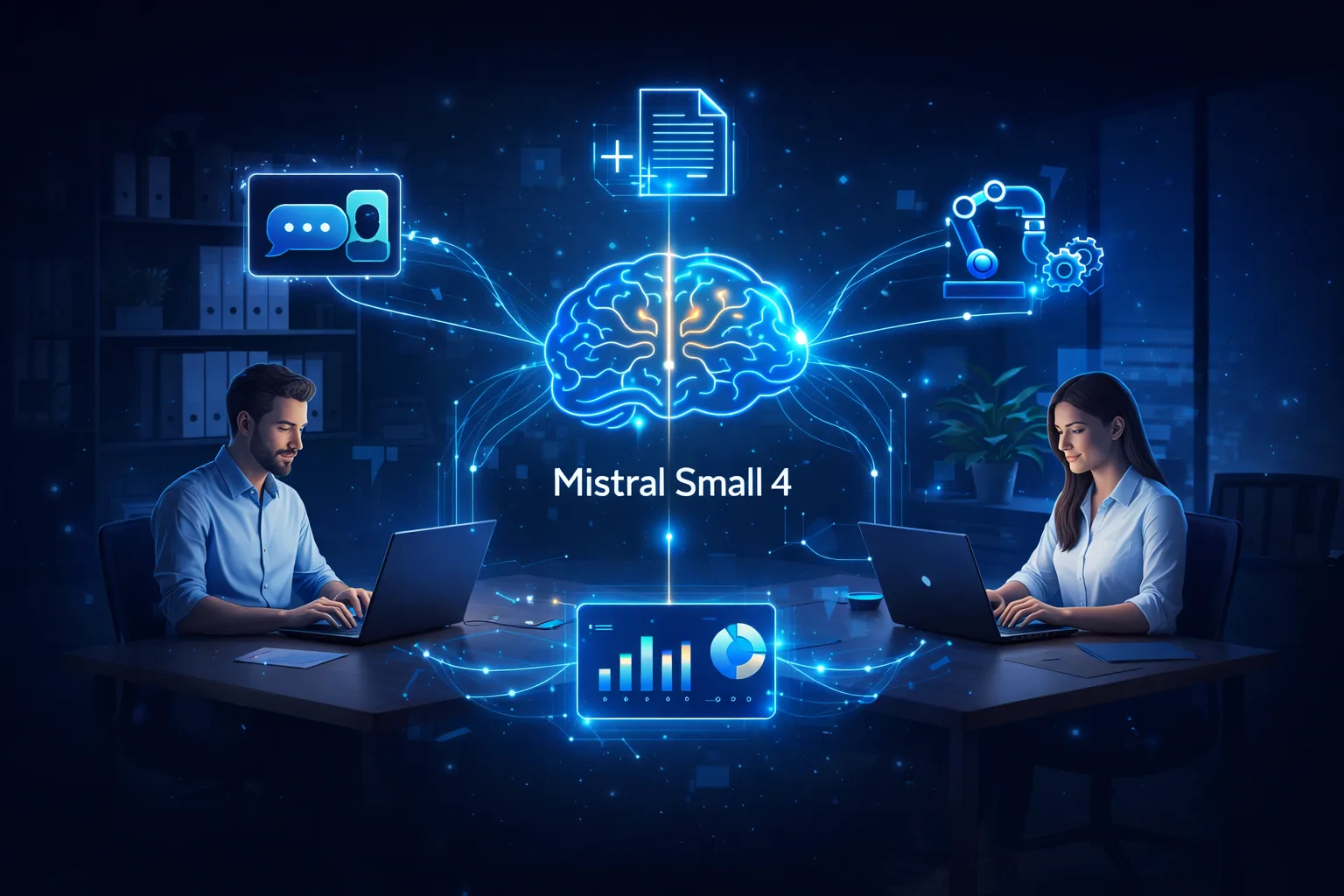 Mistral Small 4 : une IA puissante et économique, idéale pour les TPE/PME