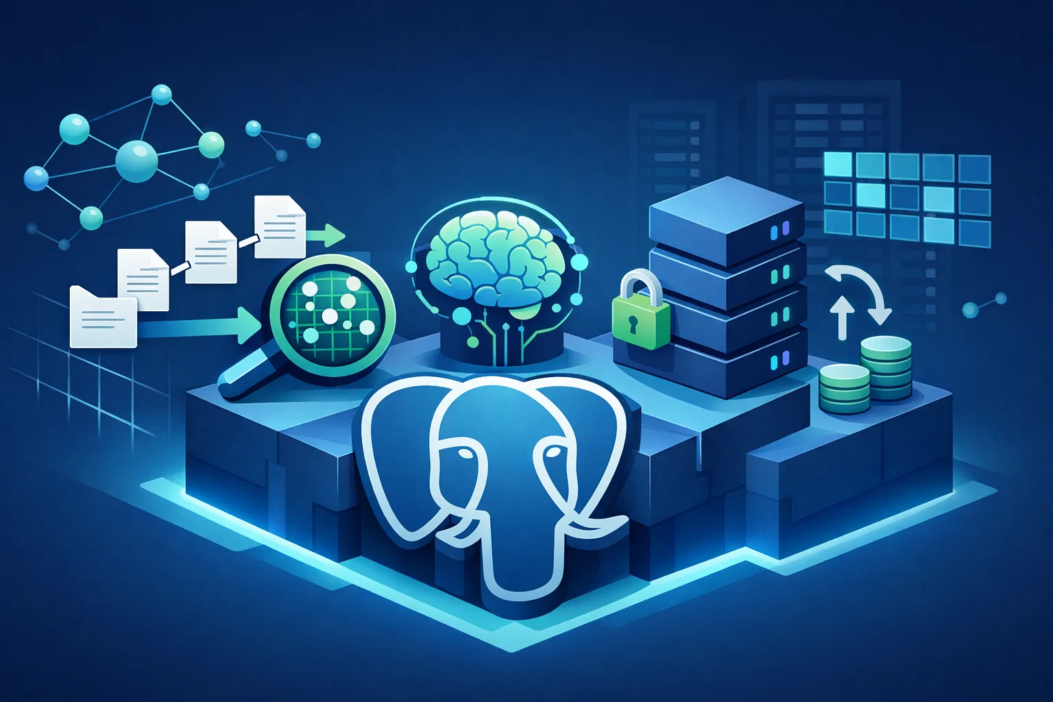 RAG et mémoire transactionnelle : pourquoi PostgreSQL s'impose comme socle des systèmes IA en production
